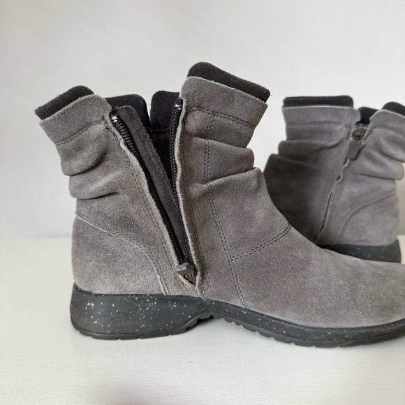 TEVA Capistrano Booties Ankle Boots Gray Gunsmoke Suede Leather Women’s Size 7 - Picture 13 of 16
